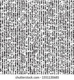  Vector .seamless pattern made of natural fabric. black, white.