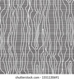  Vector .seamless pattern made of natural fabric. black, white.