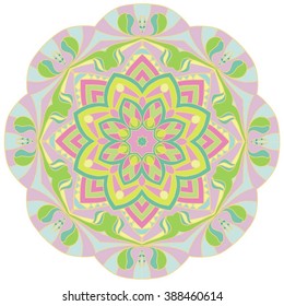 vector seamless pattern. vector mandala. Set of ornamental patterns for background and texture.