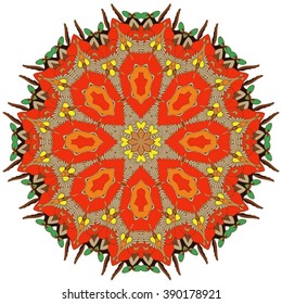 vector seamless pattern. vector mandala. Set of ornamental patterns for background and texture.