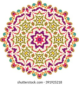 vector seamless pattern. vector mandala. Set of ornamental patterns for background and texture.