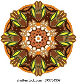 vector seamless pattern. vector mandala. Set of ornamental patterns for background and texture.Vector illustration isolated on white.