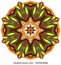 vector seamless pattern. vector mandala. Set of ornamental patterns for background and texture.Vector illustration isolated on white.