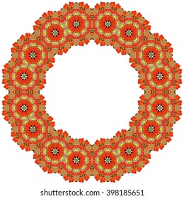  vector seamless pattern. vector mandala. Set of ornamental patterns for background and texture.Vector illustration isolated on white.