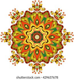 vector seamless pattern. vector mandala. Set of ornamental patterns for background and texture.Vector illustration isolated on white.Islam, Arabic, Indian, ottoman motifs. 