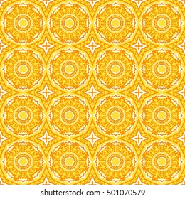 Vector a seamless pattern with a mandala.Islam,Arabic,Indian,turkish, pakistan, chinese, ottoman motifs.Decorative hand drawn doodle,zentangle nature ornamental mandala