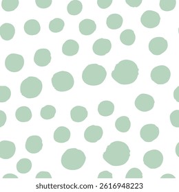 Vector Seamless Pattern Mint Abstract animal skin polka dot seamless texture.