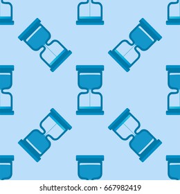 Vector seamless pattern mobile applications design web internet loading interface download media button.