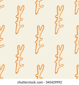 Vector seamless pattern. modern floral texture. endless abstract background
