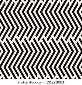 Vector seamless pattern. Modern geometric texture. Repeating abstract background. Polygonal linear grid from striped elements. Can be used as swatch for illustrator.