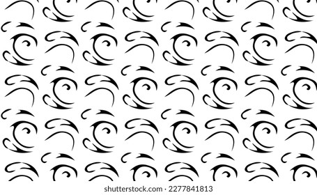 Vector seamless pattern. Modern geometric abstract texture. Repeating tiles from striped elements