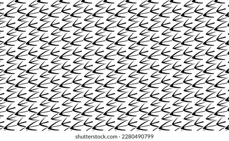 Vector seamless pattern. Modern geometric abstract texture. Repeating tiles from striped elements