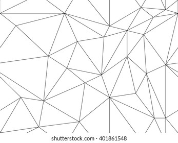 Vector seamless pattern. Modern geometric background. Polygonal art. Abstract backtop. Web design background. Endless texture for wallpaper, pattern fills, web page background, surface textures. 