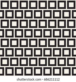 Vector seamless pattern. Modern geometric lattice texture. Repeating background with linear grid