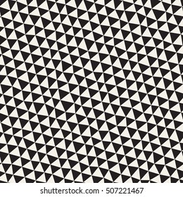 Vector seamless pattern. Modern hipster texture. Repeating geometric tiles with little distortion . Hipster print with tiny triangles.