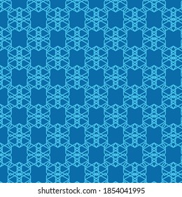 Vector seamless pattern. Modern pattern. Repeating geometric tiles. Abstract geometric pattern with lines. A pattern with repeating geometric shapes. Seamless shapes background