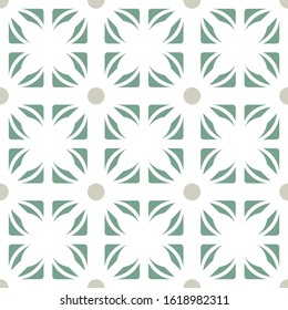 Vector seamless pattern. Modern scandinavian background.