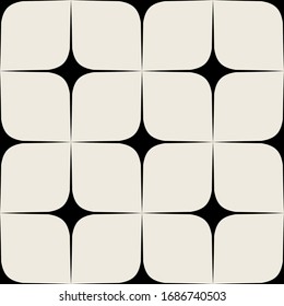 Vector seamless pattern. Modern simple stylish texture. Repeating geometric tiles of stars