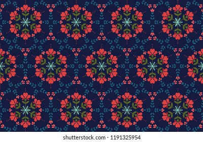 Vector seamless pattern, Modern Style and Abstract texture, Repeating geometric tiles from stripe elements, Wallpaper Decoration.