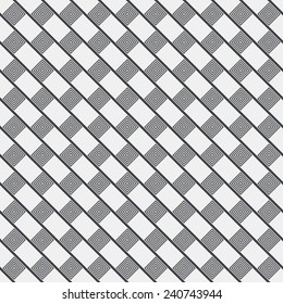 Vector seamless pattern. Modern style. Geometric shapes