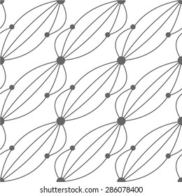 Vector seamless pattern and modern style textures 