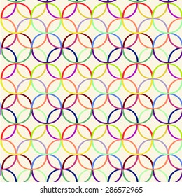 Vector seamless pattern and modern style textures