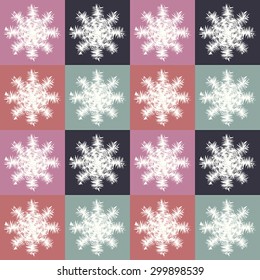 Vector seamless pattern and modern style mandala. Print