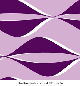 Vector seamless pattern in modern style with infinite waves