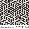vector monochrome seamless pattern