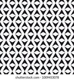 Vector seamless pattern. Modern stylish texture. Repeating geometric tiles with a grid of the corners.