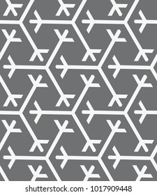 Vector seamless pattern. Modern stylish texture. Repetition of geometric tiles.