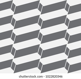 Vector seamless pattern. Modern stylish texture. Repetition of geometric tiles.