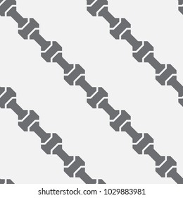 Vector seamless pattern. Modern stylish texture. Repetition of geometric tiles.