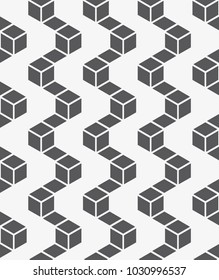  Vector seamless pattern. Modern stylish texture. Repeating geometric tiles with a grid of rhombuses.