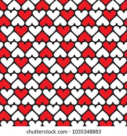 Vector seamless pattern. Modern stylish texture.