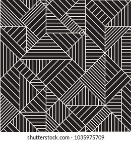 Vector seamless pattern. Modern stylish abstract texture. Repeating geometric