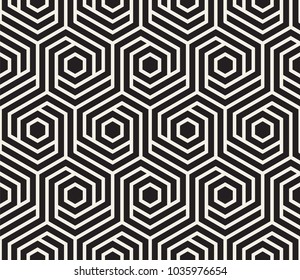 Vector seamless pattern. Modern stylish abstract texture. Repeating geometric tiles