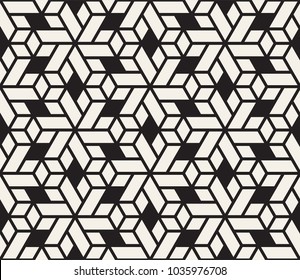 Vector seamless pattern. Modern stylish abstract texture. Repeating geometric tiles