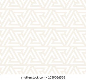 Vector seamless pattern. Modern stylish texture. Repeating geometric tiles from striped elements