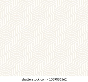 Vector seamless pattern. Modern stylish texture. Repeating geometric tiles from striped elements