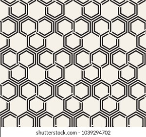 Vector seamless pattern. Modern stylish abstract texture. Repeating geometric tiles from striped elements i