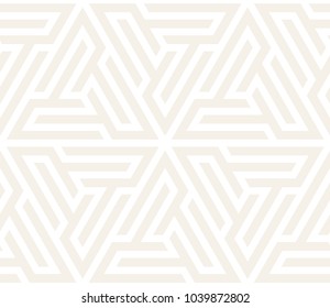 Vector seamless pattern. Modern stylish texture. Repeating geometric tiles from striped triangle elements
