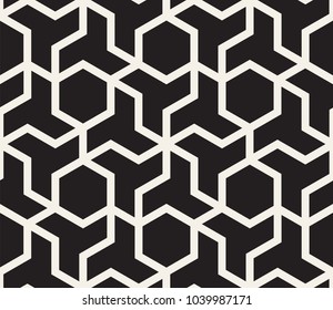 Vector seamless pattern. Modern stylish abstract texture. Repeating geometric tiles from striped elements i