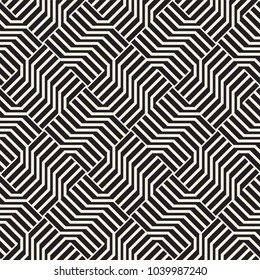 Vector seamless pattern. Modern stylish abstract texture. Repeating geometric