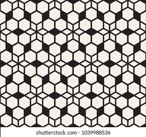Vector seamless pattern. Modern stylish abstract texture. Repeating geometric tiles from striped elements i