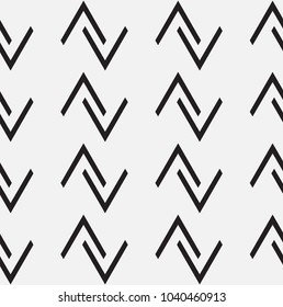 Vector seamless pattern. Modern stylish texture. Repeating geometric tiles with a grid of the corners.
