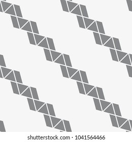  Vector seamless pattern. Modern stylish texture. Repeating geometric tiles with triangles.