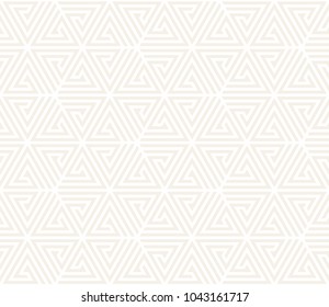 Vector seamless pattern. Modern stylish texture. Repeating geometric tiles from striped triangle elements