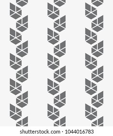   Vector seamless pattern. Modern stylish texture. Repeating geometric tiles with a grid of rhombuses.