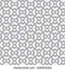   Vector seamless pattern. Modern stylish texture. Repeating geometric tiles with a grid of the corners.